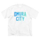 JIMOTO Wear Local Japanの大村市 OMURA CITY ビッグシルエットTシャツ