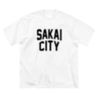 JIMOTOE Wear Local Japanの坂井市 SAKAI CITY Big T-Shirt