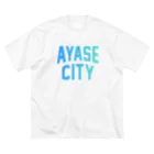 JIMOTOE Wear Local Japanの綾瀬市 AYASE CITY Big T-Shirt