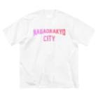 JIMOTOE Wear Local Japanの長岡京市 NAGAOKAKYO CITY ビッグシルエットTシャツ