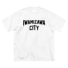 JIMOTOE Wear Local Japanの岩見沢市 IWAMIZAWA CITY ビッグシルエットTシャツ