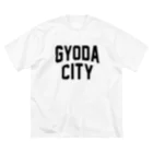 JIMOTOE Wear Local Japanの行田市 GYODA CITY ビッグシルエットTシャツ