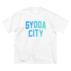 JIMOTOE Wear Local Japanの行田市 GYODA CITY ビッグシルエットTシャツ