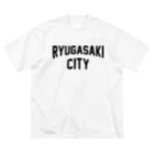 JIMOTOE Wear Local Japanの龍ケ崎市 RYUGASAKI CITY Big T-Shirt