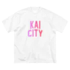 JIMOTOE Wear Local Japanの甲斐市 KAI CITY ビッグシルエットTシャツ