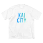 JIMOTOE Wear Local Japanの甲斐市 KAI CITY ビッグシルエットTシャツ