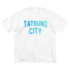 JIMOTOE Wear Local Japanのたつの市 TATSUNO CITY ビッグシルエットTシャツ