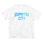JIMOTO Wear Local Japanの泉大津市 IZUMIOTSU CITY ビッグシルエットTシャツ