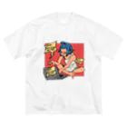 bunbunbububunのcorder girl2 ビッグシルエットTシャツ