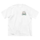 takachan StoreのCamping is My Life ビッグシルエットTシャツ