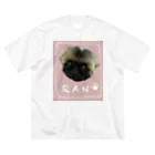 pocochaのペキニーズのランくん ビッグシルエットTシャツ