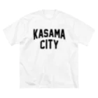 JIMOTO Wear Local Japanの笠間市 KASAMA CITY ビッグシルエットTシャツ