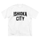 JIMOTOE Wear Local Japanの石岡市 ISHIOKA CITY Big T-Shirt