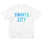 JIMOTO Wear Local Japanの八幡市 YAHATA CITY ビッグシルエットTシャツ