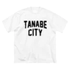 JIMOTO Wear Local Japanの田辺市 TANABE CITY ビッグシルエットTシャツ