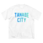 JIMOTO Wear Local Japanの田辺市 TANABE CITY ビッグシルエットTシャツ