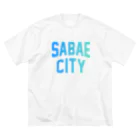 JIMOTO Wear Local Japanの鯖江市 SABAE CITY ビッグシルエットTシャツ