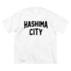 JIMOTOE Wear Local Japanの羽島市 HASHIMA CITY Big T-Shirt