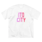 JIMOTOE Wear Local Japanの伊東市 ITO CITY ビッグシルエットTシャツ