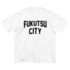JIMOTOE Wear Local Japanの福津市 FUKUTSU CITY Big T-Shirt