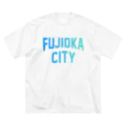 JIMOTO Wear Local Japanの藤岡市 FUJIOKA CITY ビッグシルエットTシャツ