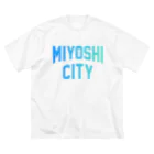 JIMOTOE Wear Local Japanのみよし市 MIYOSHI CITY ビッグシルエットTシャツ