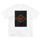 straightのG.O.A.T ビッグシルエットTシャツ