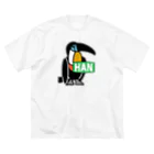 HANNAH street wear ハンナ　ストリートウェア(カバ店長)のHANNAH  street wear "Toucan“ Big T-Shirt