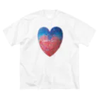 nissyheartのHappyday Heart  Big T-Shirt