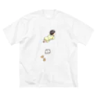 sawakingの可愛い赤ちゃん ビッグシルエットTシャツ