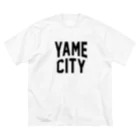 JIMOTOE Wear Local Japanの八女市 YAME CITY Big T-Shirt