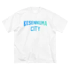 JIMOTO Wear Local Japanの気仙沼市 KESENNUMA CITY ビッグシルエットTシャツ