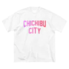 JIMOTOE Wear Local Japanの秩父市 CHICHIBU CITY Big T-Shirt