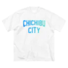 JIMOTOE Wear Local Japanの秩父市 CHICHIBU CITY ビッグシルエットTシャツ