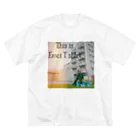 HIDEがんそ生誕SHOPのEmoi T shirt ビッグシルエットTシャツ