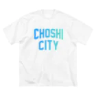 JIMOTO Wear Local Japanの銚子市 CHOSHI CITY ビッグシルエットTシャツ