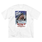 COMMA＋の『スノーシャーク 悪魔のフカヒレ』日本語版ジャケ Big T-Shirt