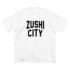 JIMOTOE Wear Local Japanの逗子市 ZUSHI CITY ビッグシルエットTシャツ