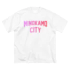 JIMOTOE Wear Local Japanの美濃加茂市 MINOKAMO CITY Big T-Shirt