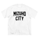 JIMOTOE Wear Local Japanの瑞穂市 MIZUHO CITY Big T-Shirt