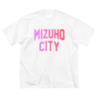 JIMOTOE Wear Local Japanの瑞穂市 MIZUHO CITY Big T-Shirt