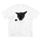 CONSOLER(コンソレ)のCONSOLER 猫 004 ビッグシルエットTシャツ