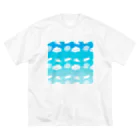 おにぎり堂の青空とパンの雲　ノーマルver. ビッグシルエットTシャツ