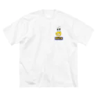 DUCK！くんのDUCKくん ビッグシルエットTシャツ