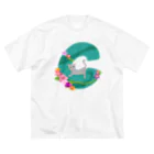 シラギク堂本舗のCはCatのC ビッグシルエットTシャツ