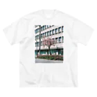 やまてるのdouble cherry blossom Big T-Shirt