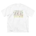 虎濁の上陸幽霊 ビッグシルエットTシャツ