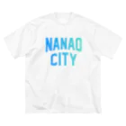 JIMOTOE Wear Local Japanの七尾市 NANAO CITY ビッグシルエットTシャツ