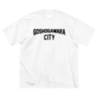 JIMOTO Wear Local Japanの五所川原市 GOSHOGAWARA CITY ビッグシルエットTシャツ