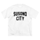 JIMOTOE Wear Local Japanの裾野市 SUSONO CITY ビッグシルエットTシャツ